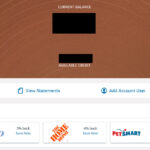 Screenshot of Capital One account showing the gear icon menu