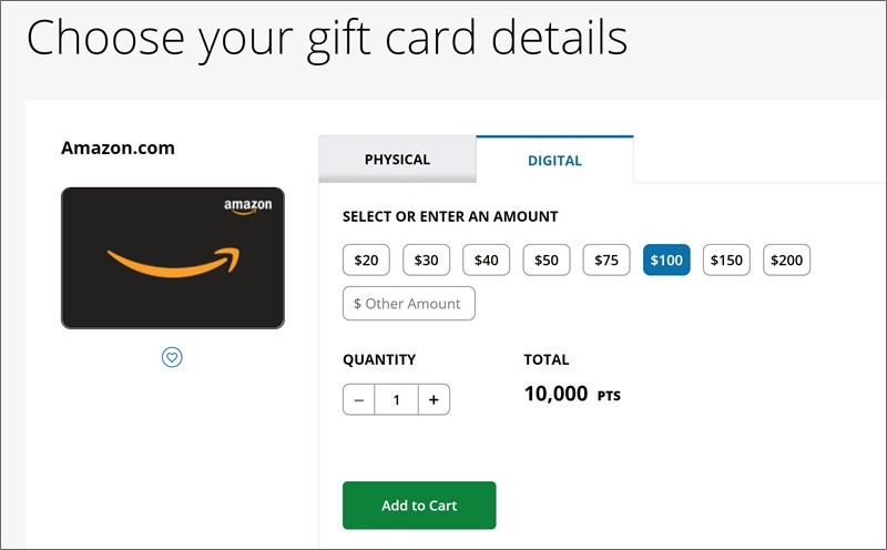 chase ultimate rewards amazon gift card
