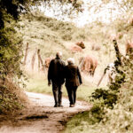 Couple enjoying retirement with financial security