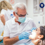 A dentist anesthesiologist providing general anesthesia.