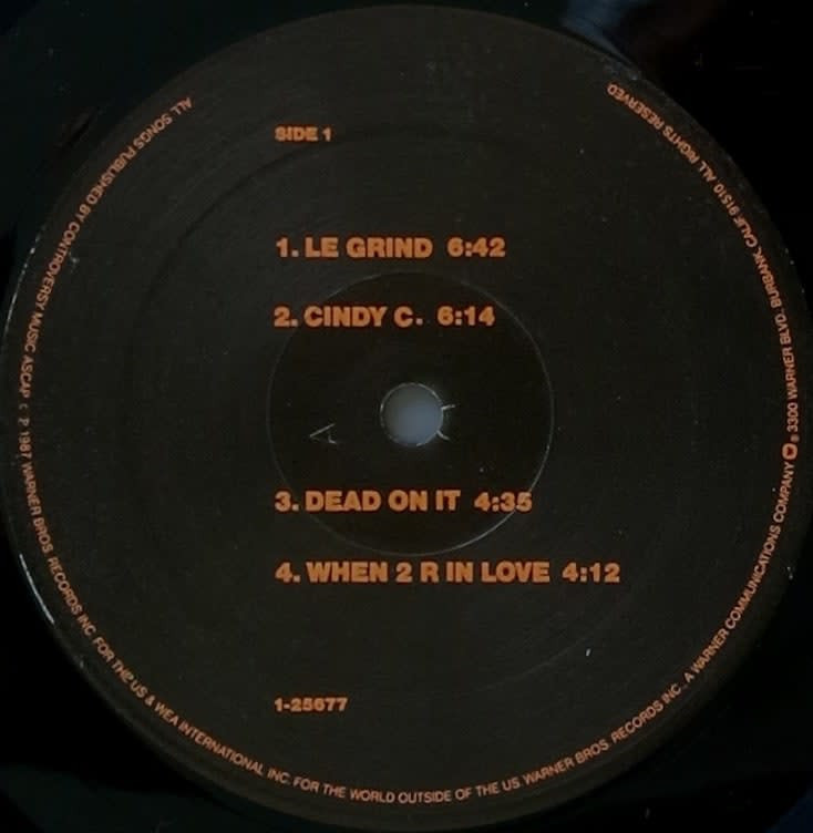 A close-up of Prince's 'The Black Album,' illustrating its mysterious allure and high price among memorabilia collectors.