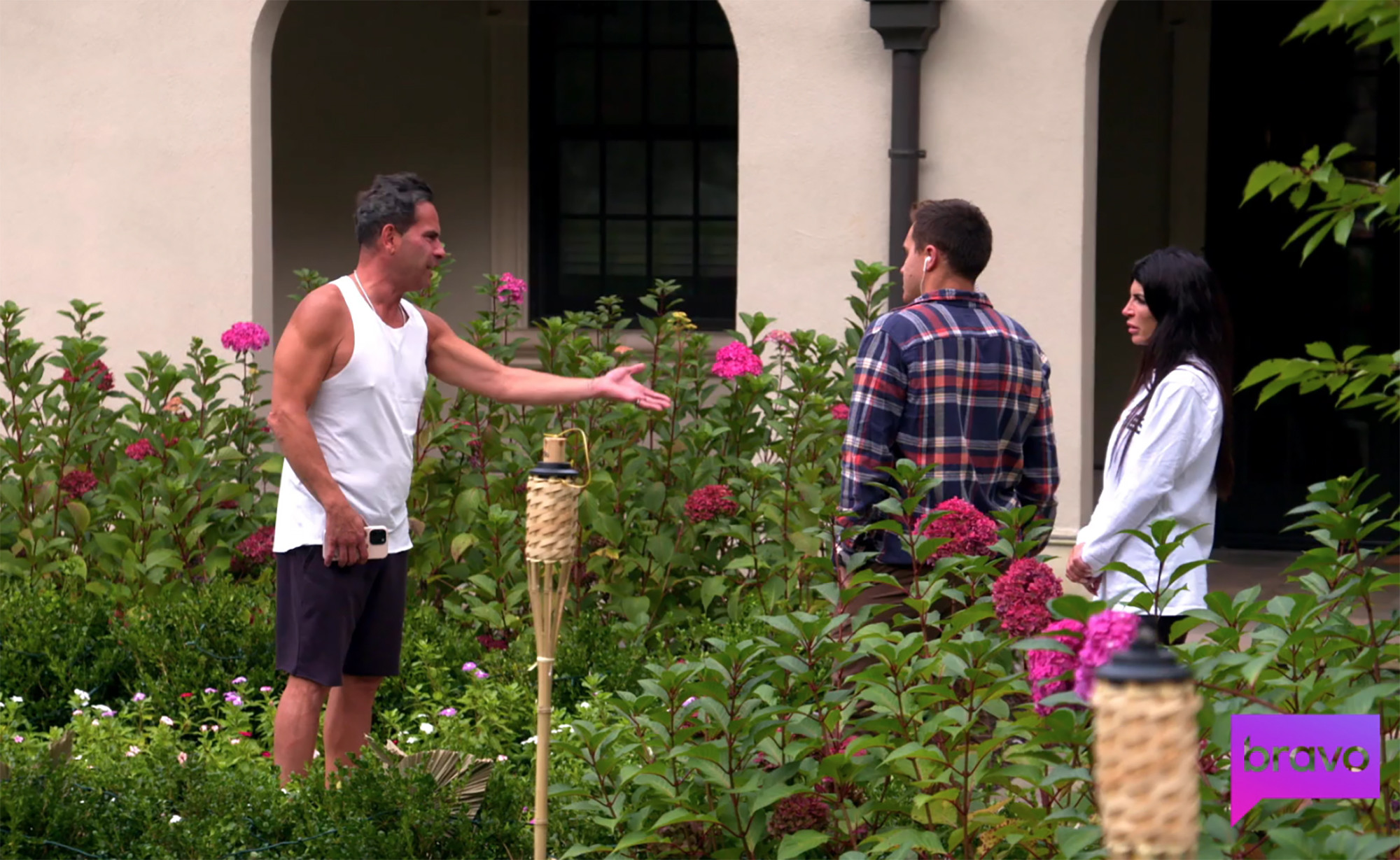 Teresa Giudice and Luis Ruelas fighting, as seen in the trailer.