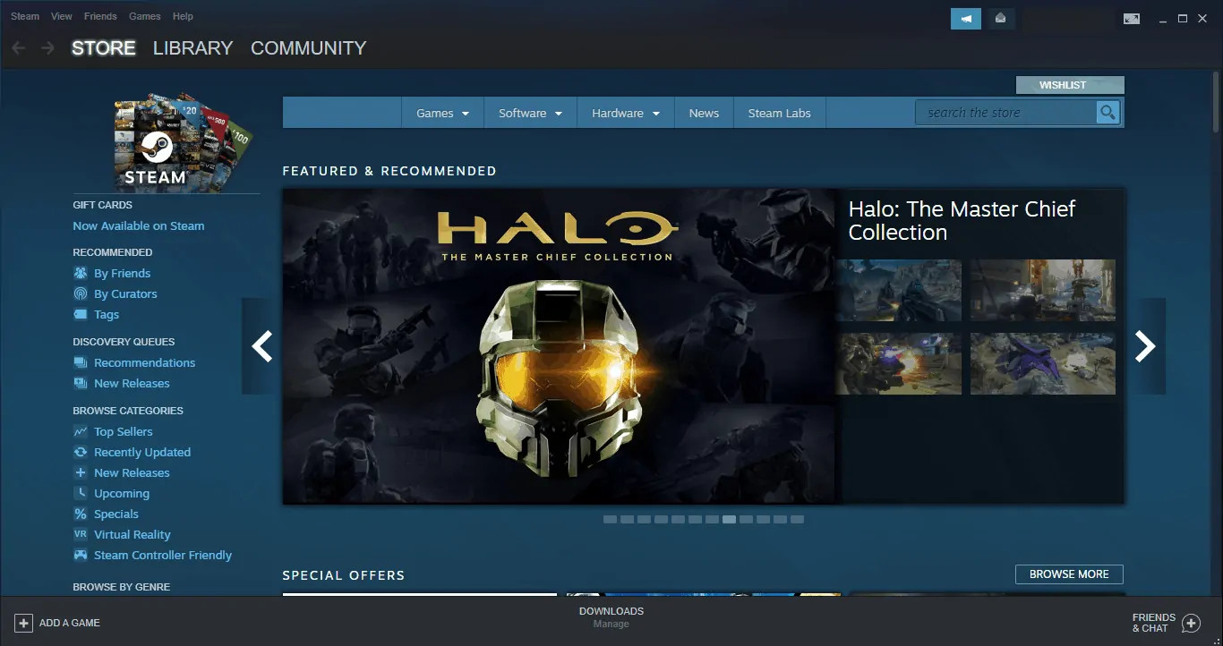 Steam Search