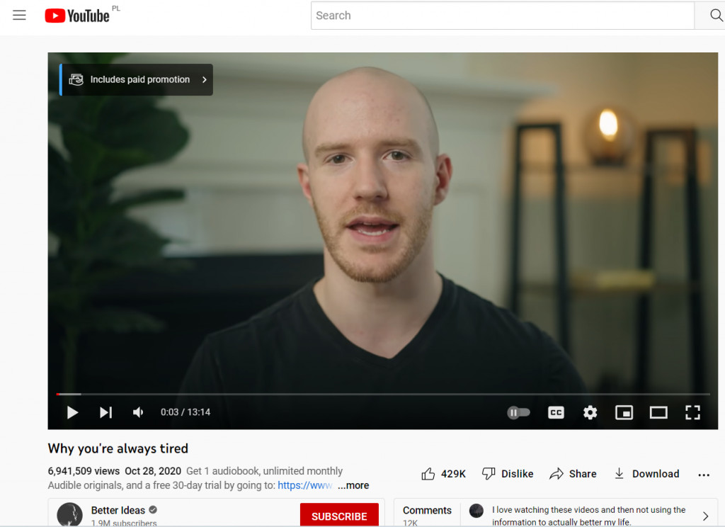 YouTube Sponsored Posts
