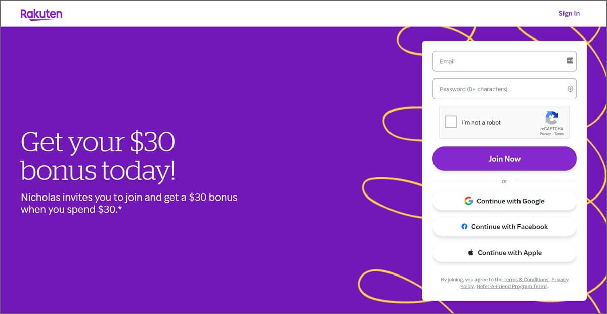 Rakuten Cash Back