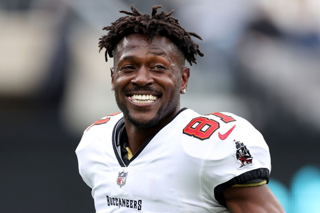 Antonio Brown during a game
