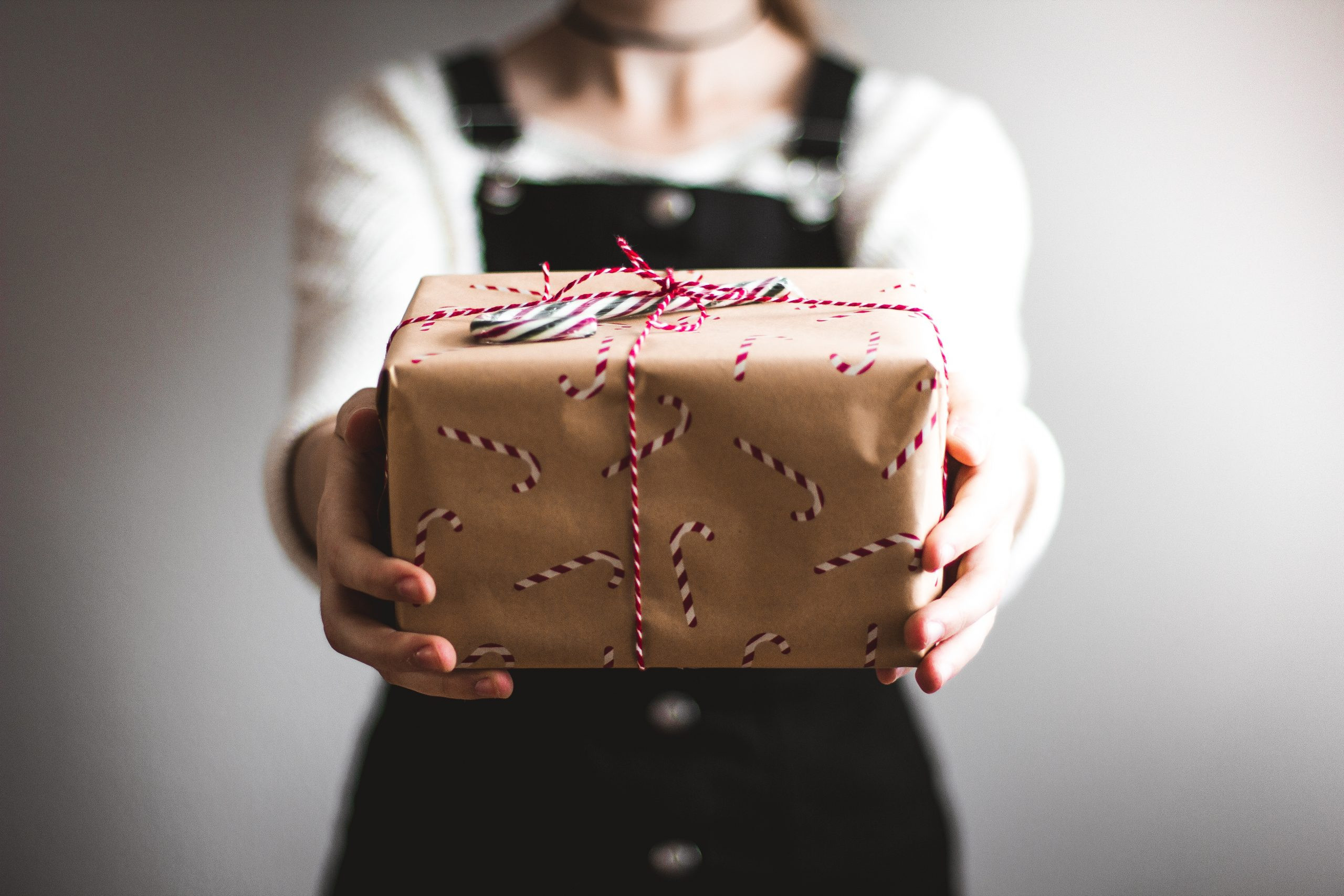 People giving each other gifts to celebrate the gift economy