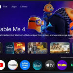 Google TV interface