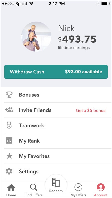 Ibotta Earnings Example