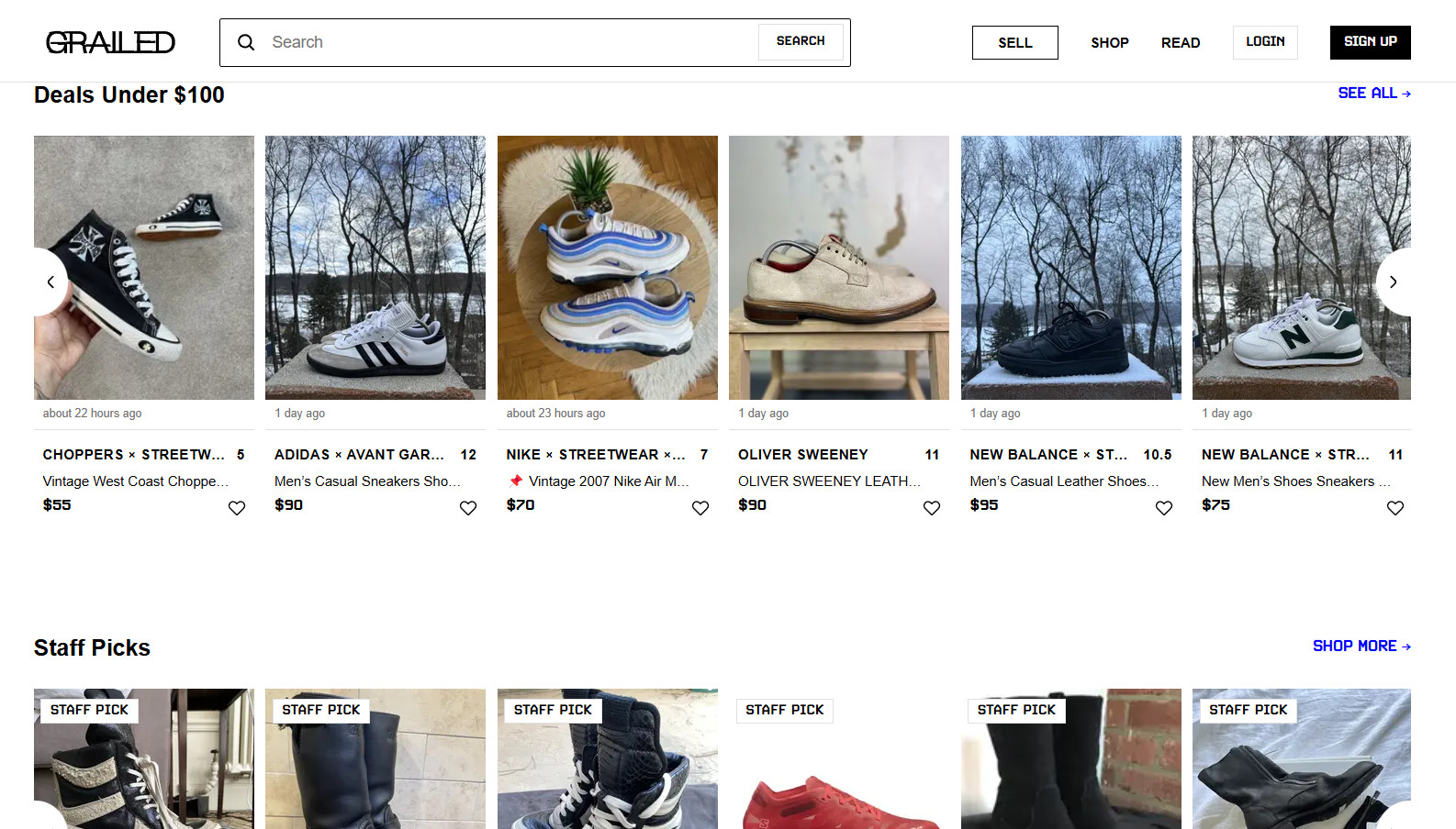 Selling Shoes On Grailed