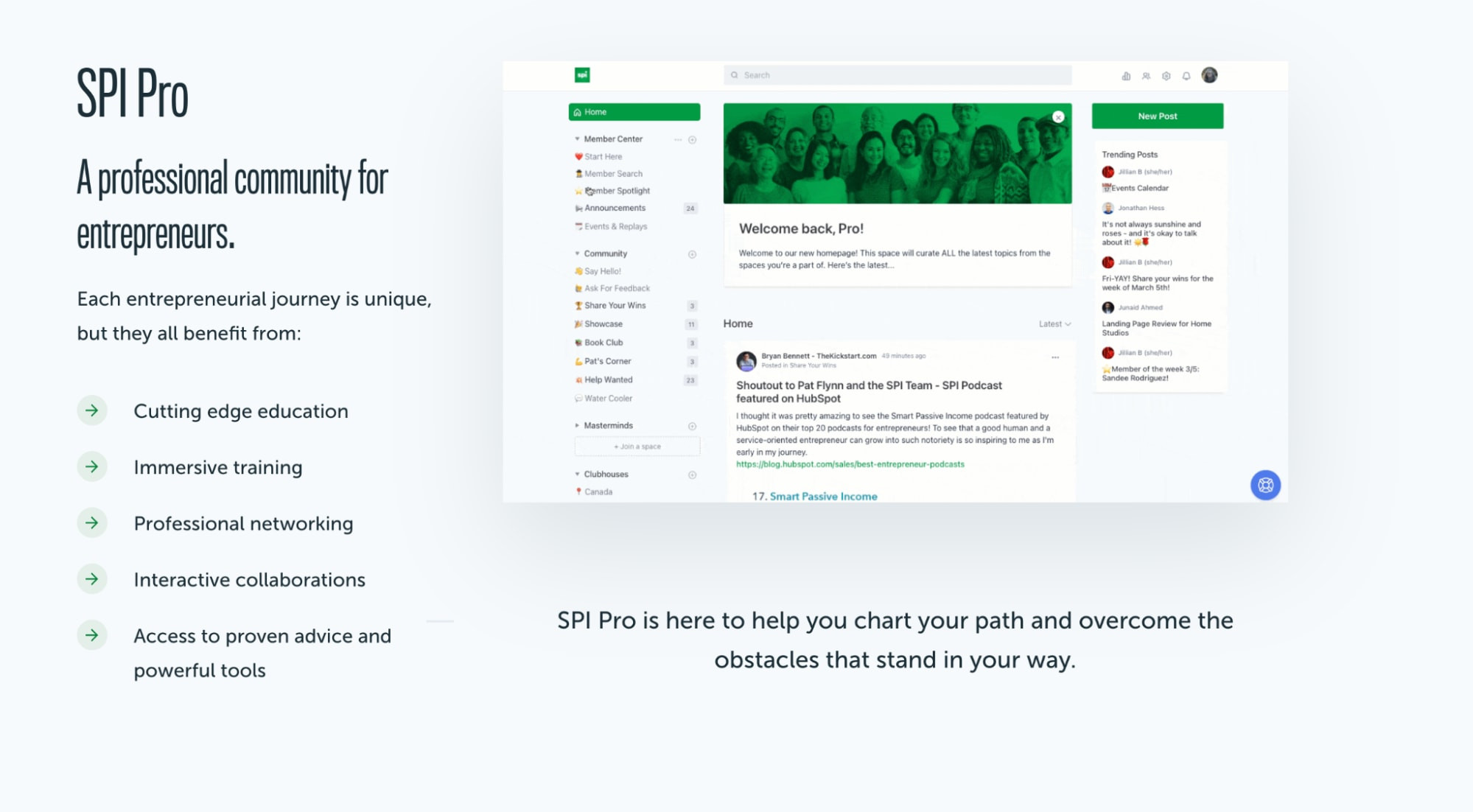 membership community example