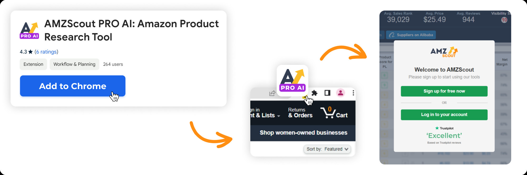 Install AMZScout PRO AI