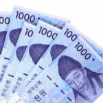 Korean Money 1000 Won Front