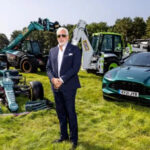 Lawrence Stroll on the site of the new Aston Martin F1 factory
