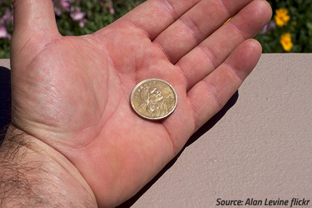 Moving out with your lucky coin