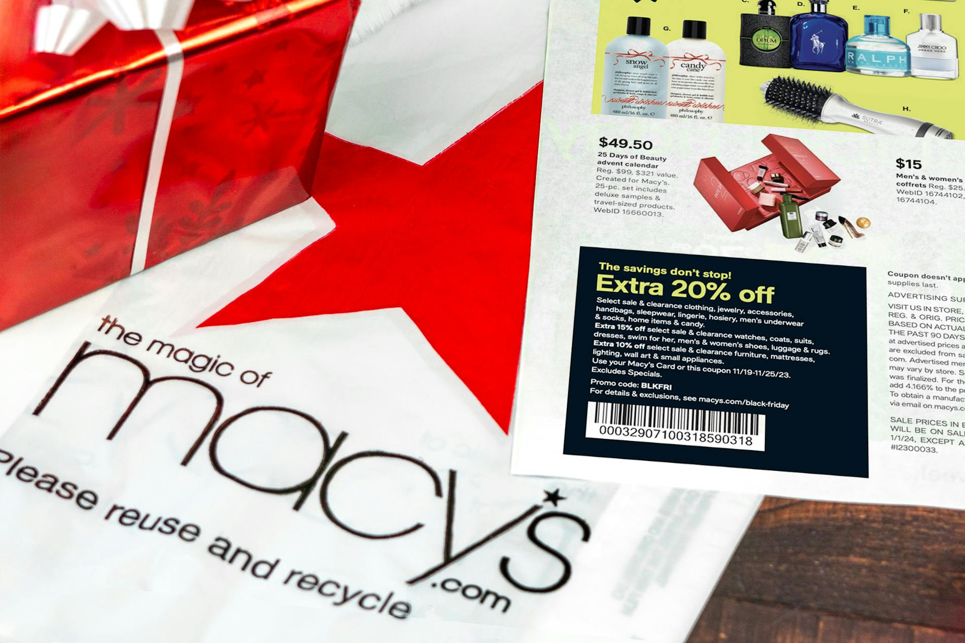 Macy's Black Friday 2023 Coupon Advertisement