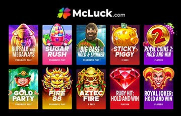 McLuck Casino games