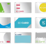A person using a Suica card for train travel