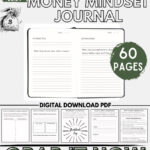 Woman journaling about manifesting money