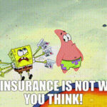 Financial illustration showing the difference between term and whole life insurance policies.