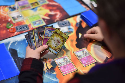 Pokemon cards booster pack and deck