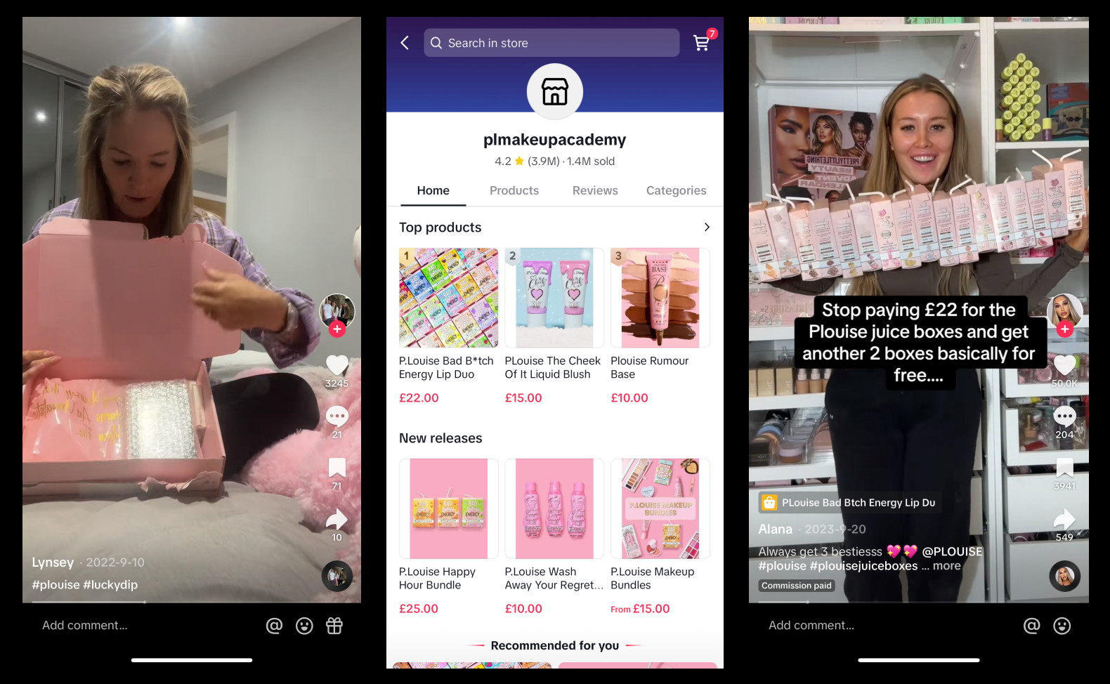 P.Louise TikTok Shop
