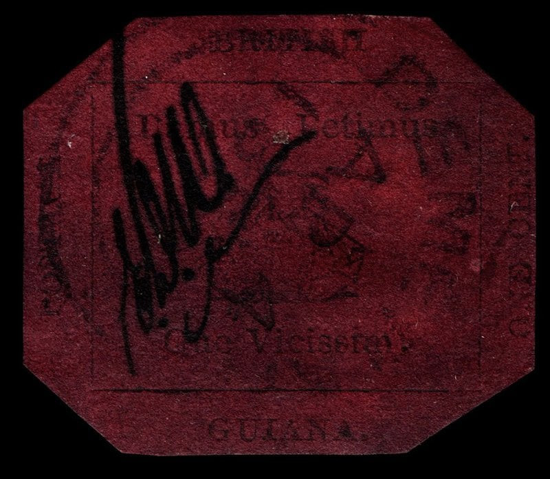 British Guiana 1 Cent Magenta