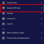 Fliff Cash Redemption Process