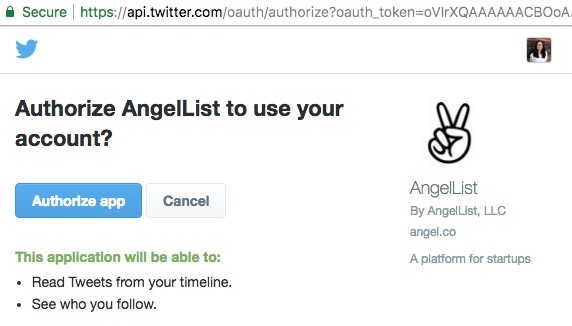 Angel List Profile