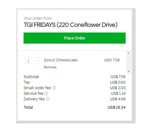 Your Order From