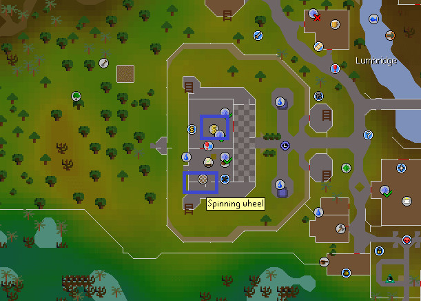 Spinning Flax in Lumbridge: An Easy Way to Make OSRS Gold