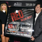Taylor Swift with Scott Borchetta , Big Machine Label Group president and CEO, in 2013.