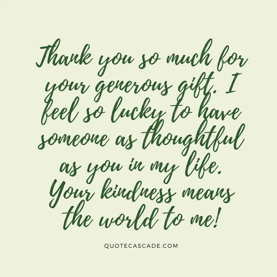 A person offering a gift