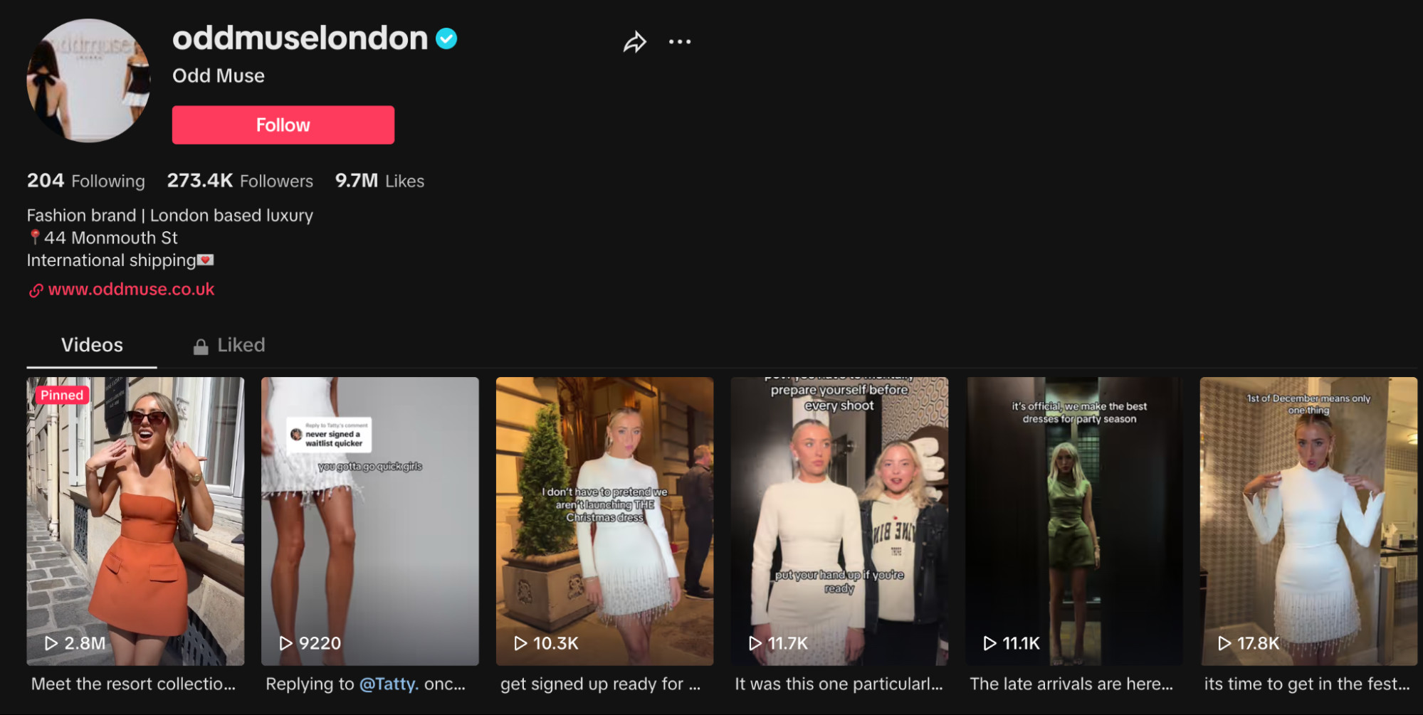 Woman recording a video for social media