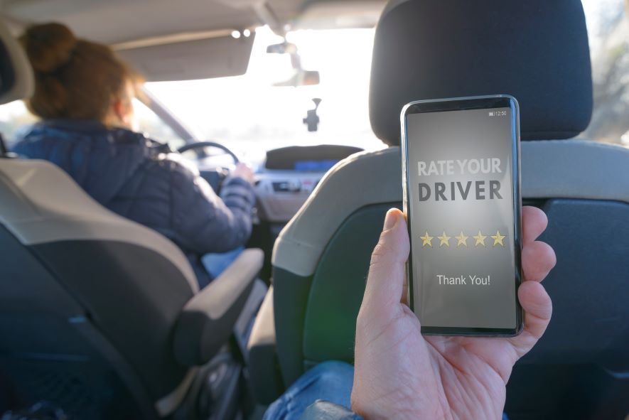 Illustration of Uber driver payments, emphasizing financial stability