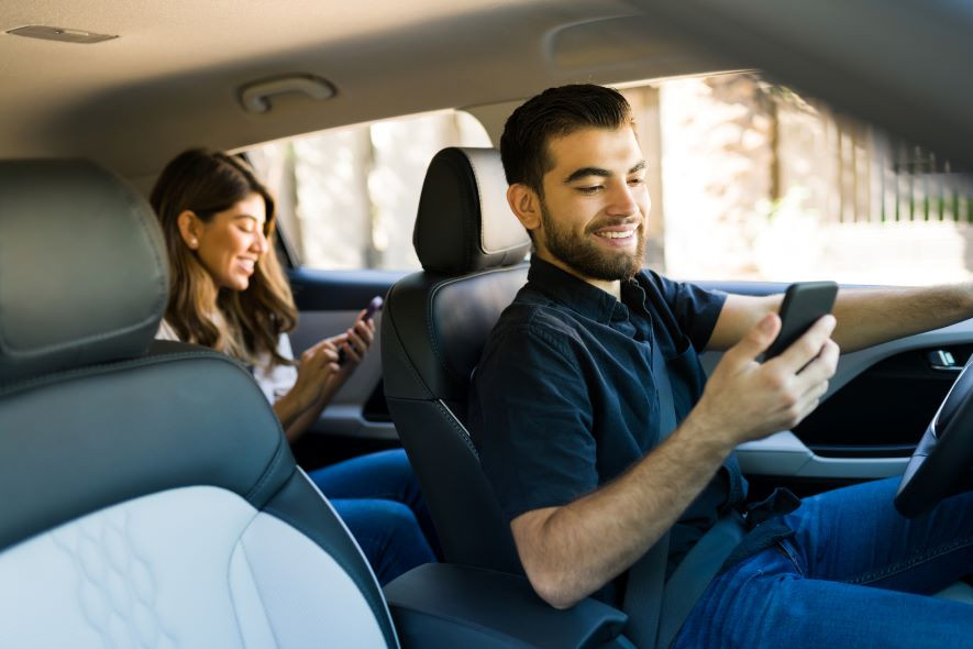 Uber drivers example, emphasizing net earnings